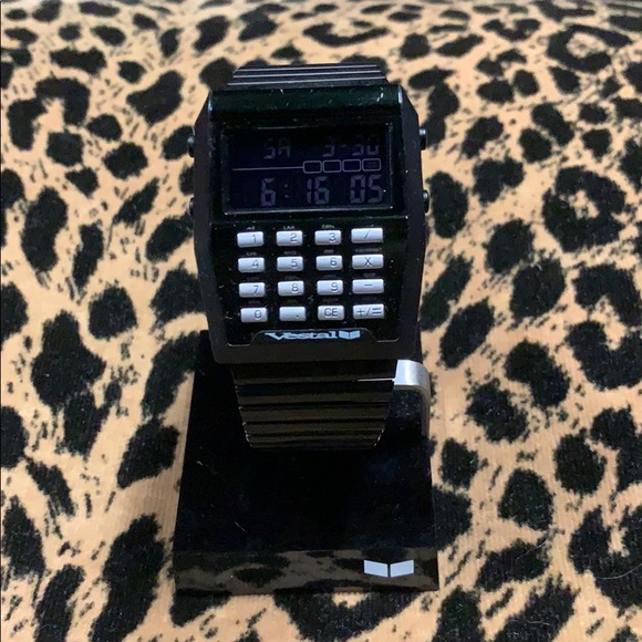 vestal calculator watch